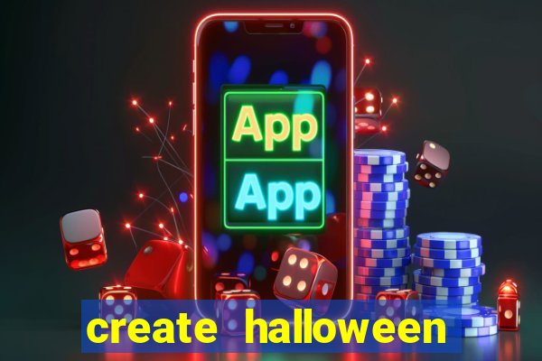 create halloween bingo card