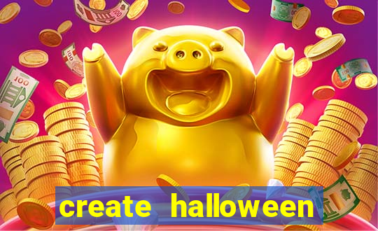 create halloween bingo card