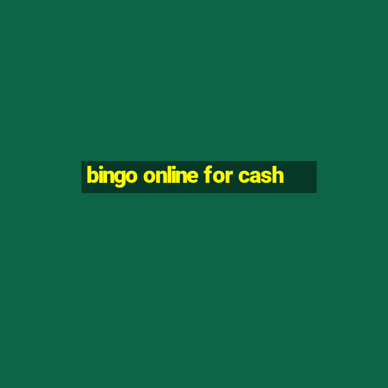 bingo online for cash