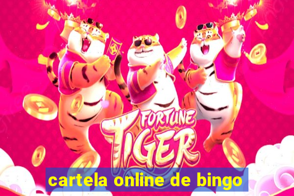 cartela online de bingo