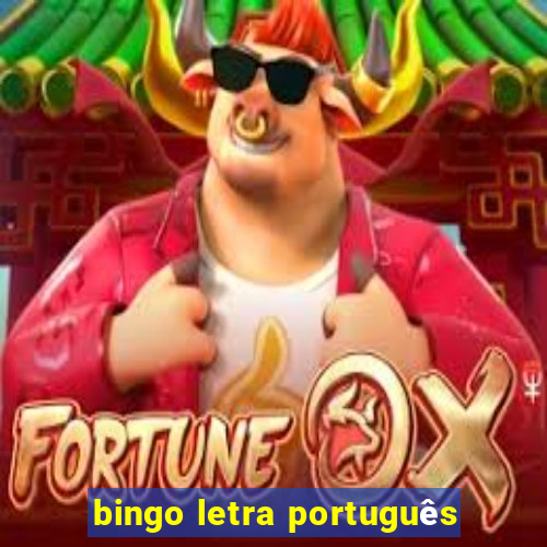 bingo letra português