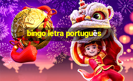 bingo letra português