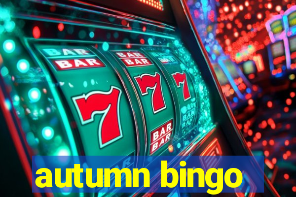 autumn bingo