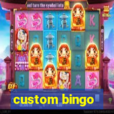 custom bingo