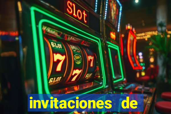 invitaciones de bingo para editar