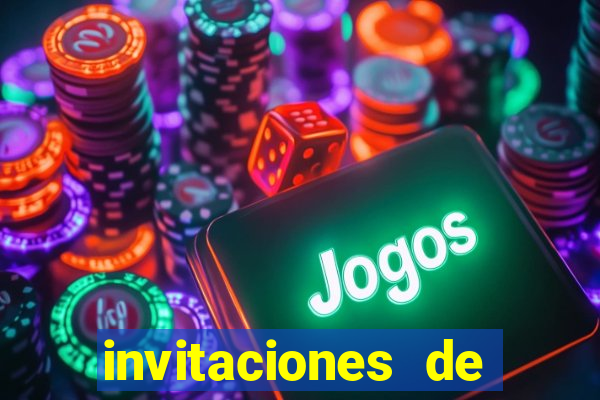 invitaciones de bingo para editar