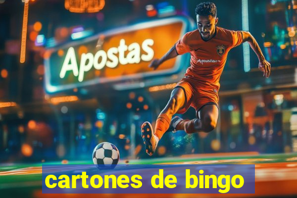 cartones de bingo