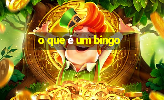 o que é um bingo