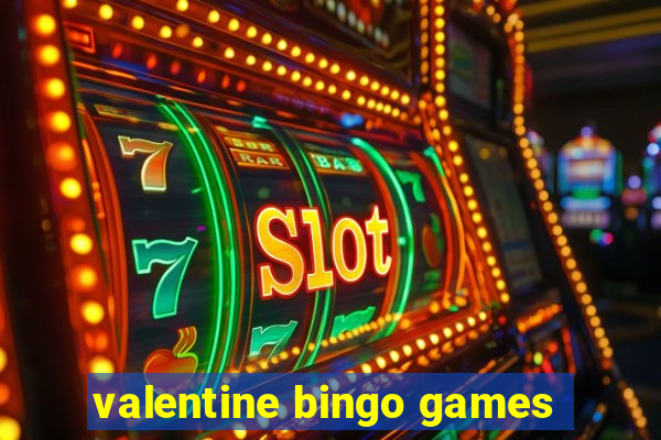 valentine bingo games