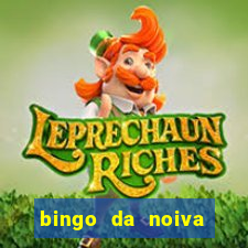 bingo da noiva para imprimir