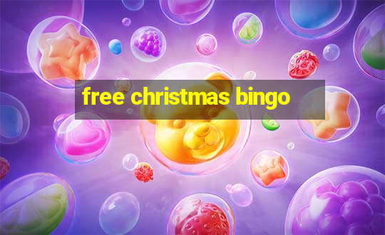 free christmas bingo