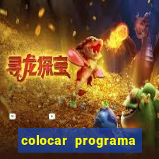 colocar programa para iniciar com o windows