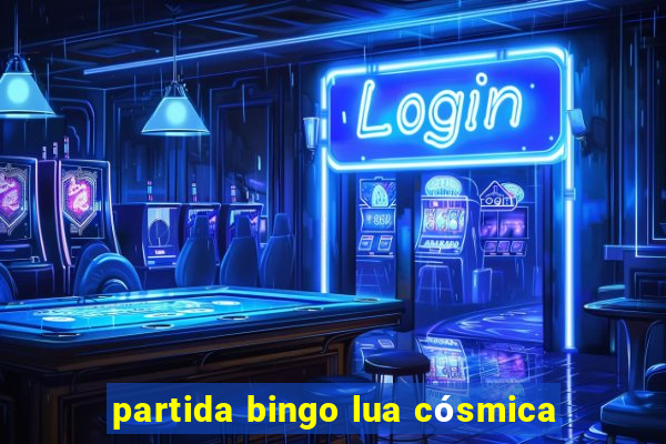 partida bingo lua cósmica