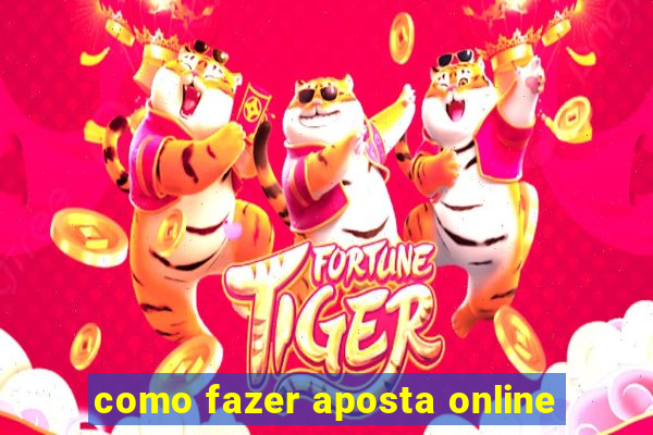 como fazer aposta online