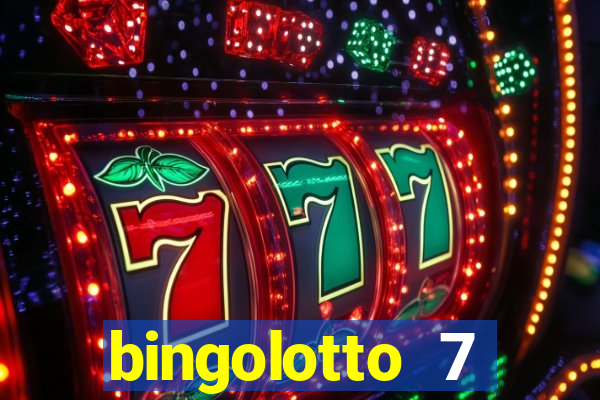 bingolotto 7 januari 2024