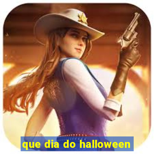 que dia do halloween