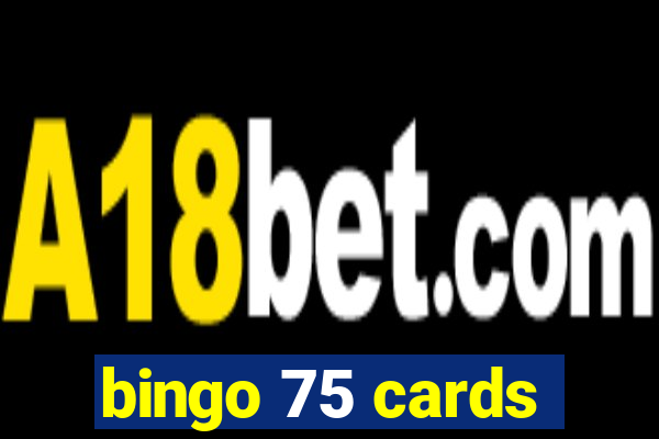 bingo 75 cards