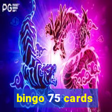 bingo 75 cards