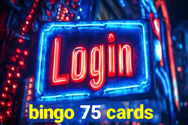 bingo 75 cards