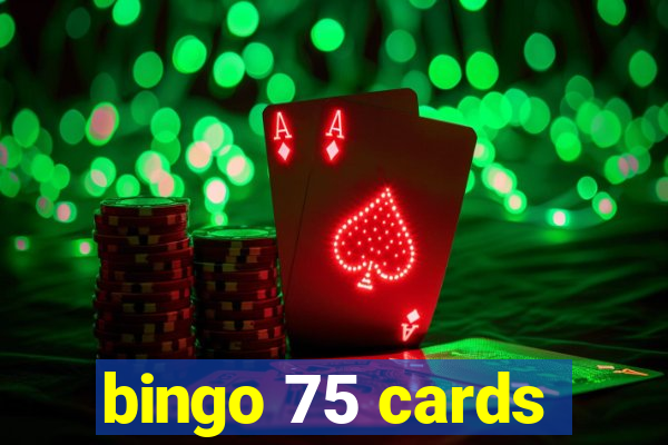 bingo 75 cards