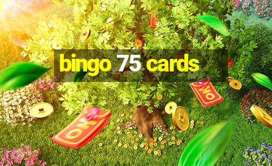 bingo 75 cards