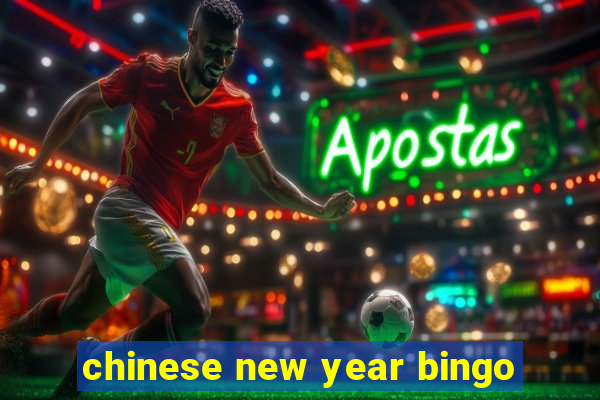 chinese new year bingo