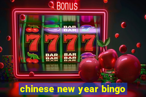 chinese new year bingo