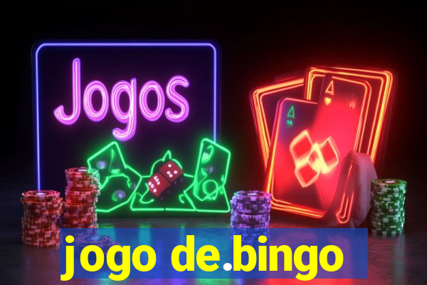 jogo de.bingo