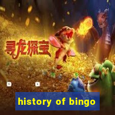 history of bingo