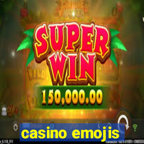 casino emojis