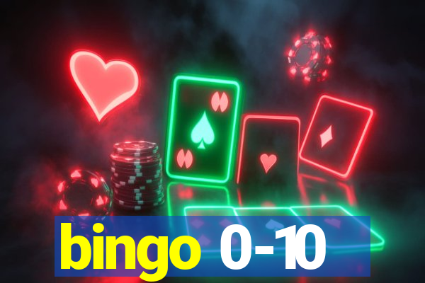 bingo 0-10