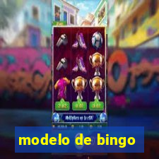 modelo de bingo