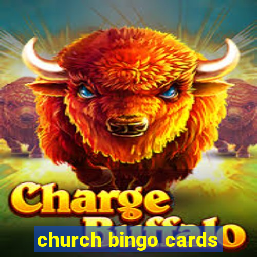 church bingo cards