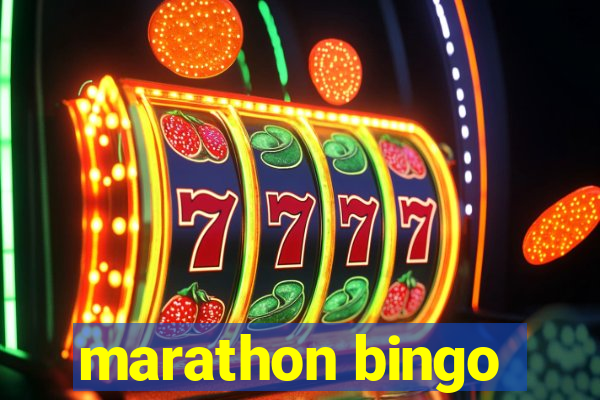 marathon bingo