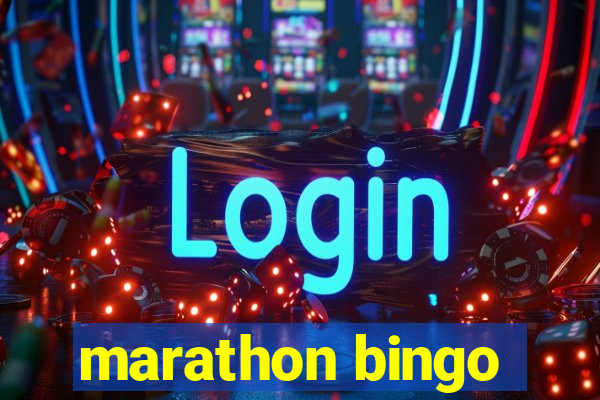 marathon bingo