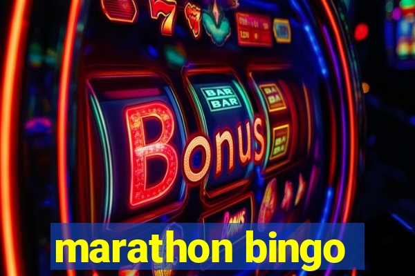 marathon bingo