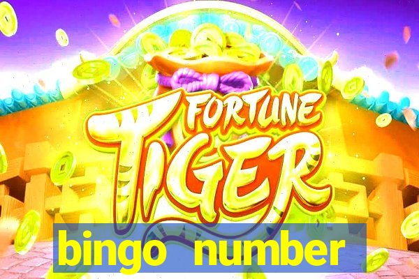 bingo number generator online