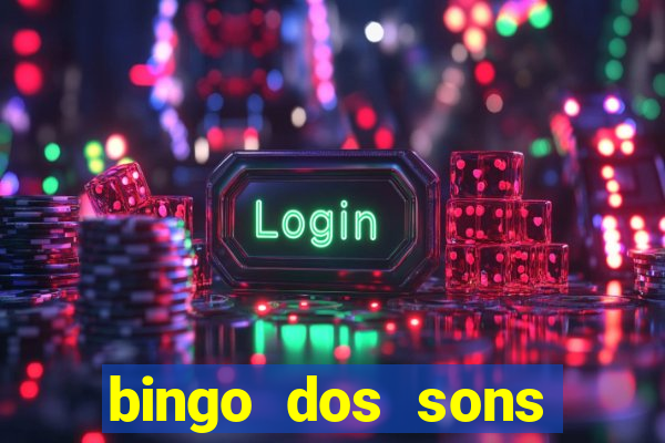 bingo dos sons iniciais como jogar