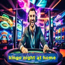 bingo night at home