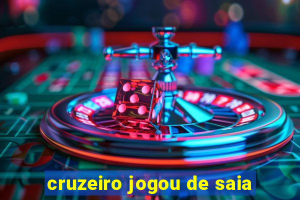 cruzeiro jogou de saia