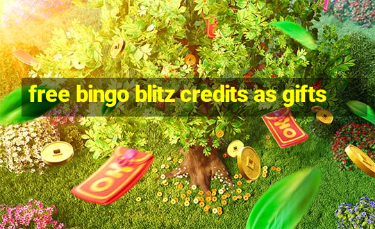 free bingo blitz credits as gifts