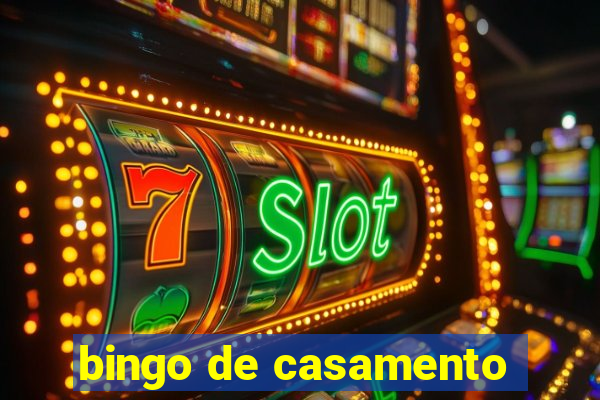 bingo de casamento