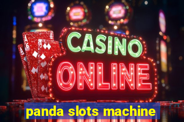 panda slots machine