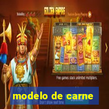 modelo de carne