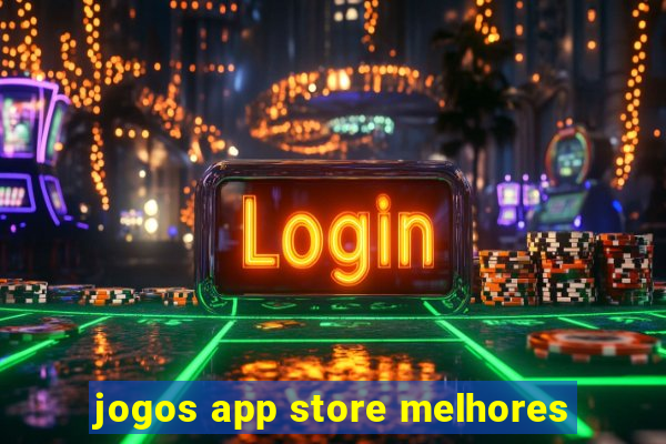 jogos app store melhores