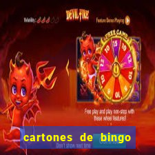 cartones de bingo para imprimir