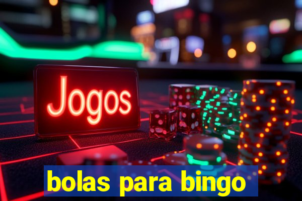 bolas para bingo