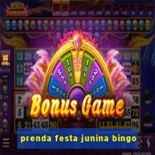 prenda festa junina bingo