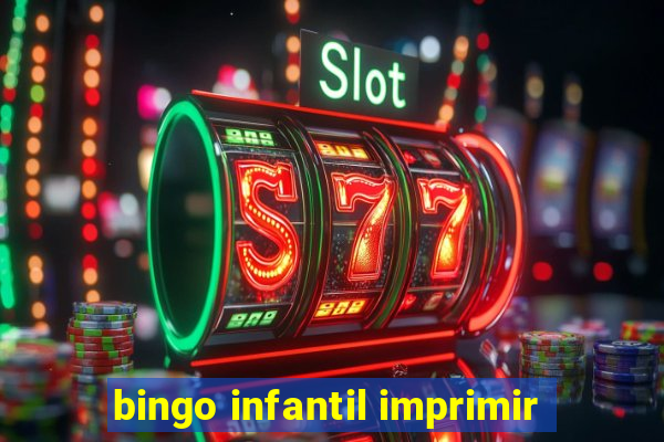 bingo infantil imprimir