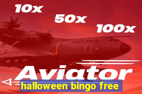 halloween bingo free